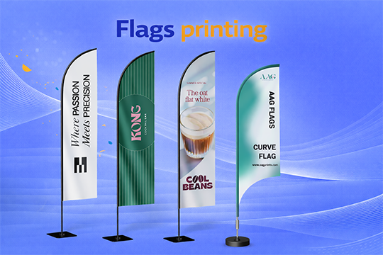 flag printing with customizing options