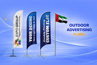outdoor advertising flag suppliers in jubail