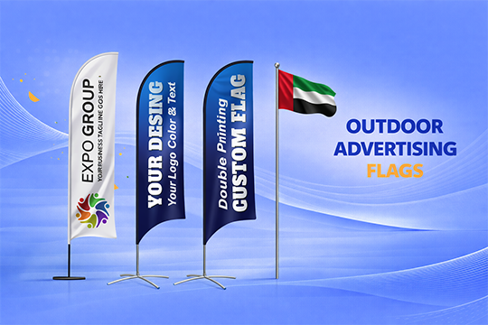 outdoor advertising flags suppliers in jubail