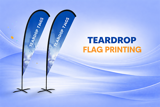 teardrop flag printing service in jubail