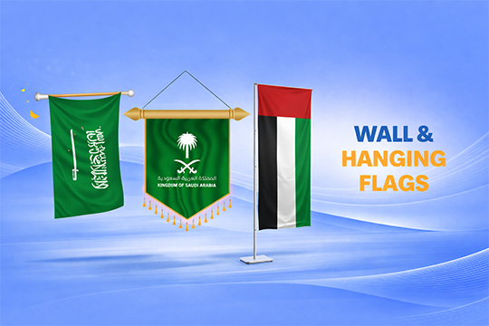 wall & hanging flags suppliers in riyadh