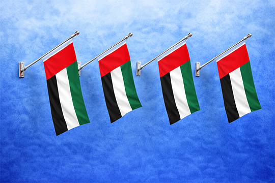 wall mounted flag printing in saudi arabia